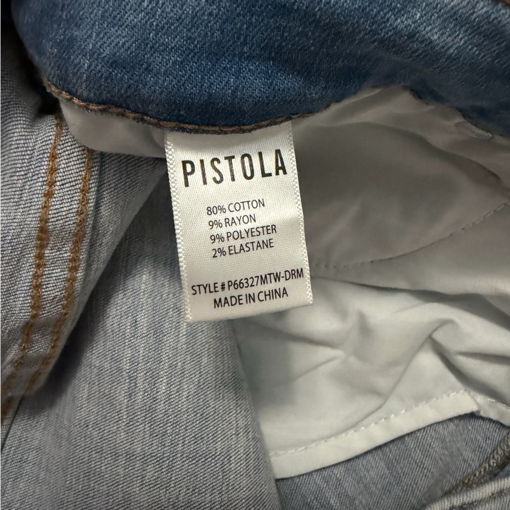 Pistola Sky Blue Skinny Jeans for Women - Picture 7 of 11